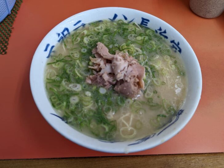 元祖ラーメン長浜家のラーメン