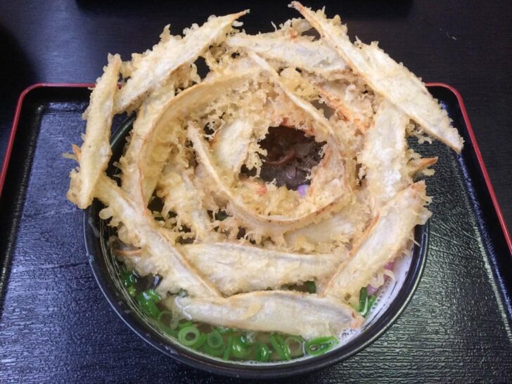 大地のうどんのごぼ天