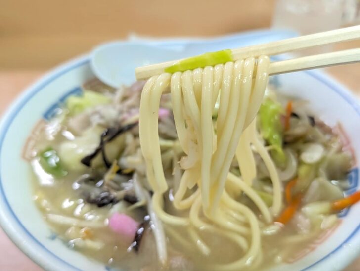 ちゃんぽん麺はスタンダード