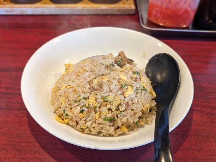 糸島ラーメン銅鑼のチャーハン