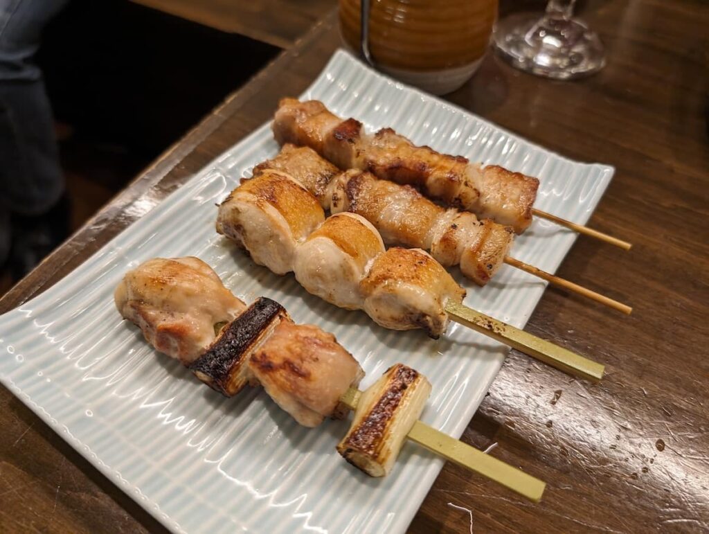 大名へての焼き鳥