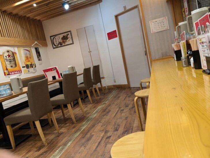 新しい店のようで、店内はとてもきれい