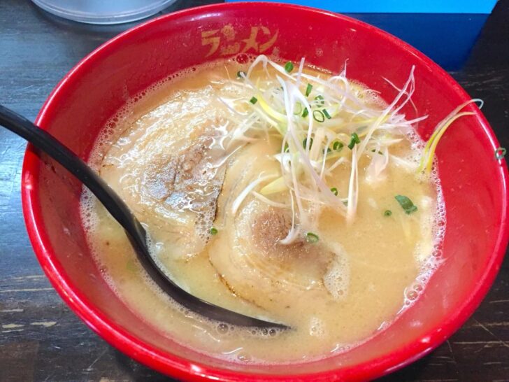 ラーメン海鳴の魚介豚骨ラーメン