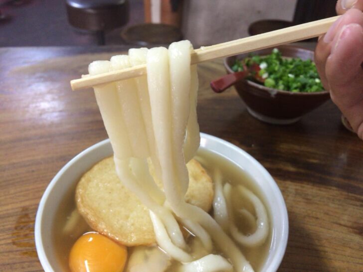 みやけうどんのうどん