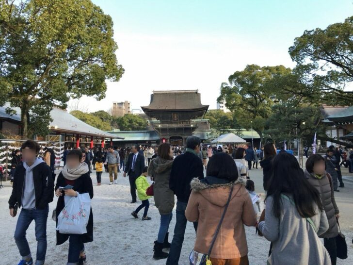 私が今回筥崎宮を訪れたのは、初詣の時期