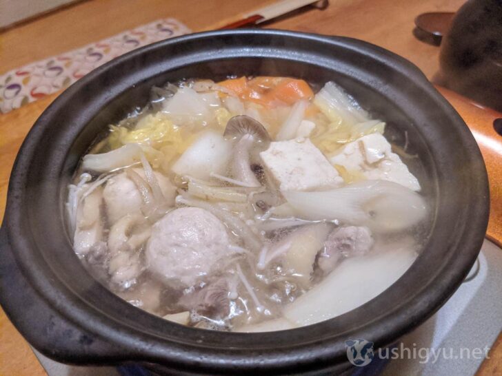 スープが最高にうまい天草大王の鍋