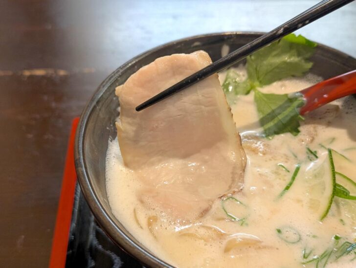 糸島産豚バラの低温チャーシュー