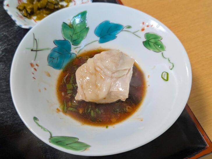 酸味のきいた酢醤油が特にいい仕事をしていて、美味しかった