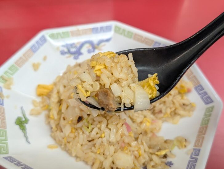 味しっかりめな王道のチャーハン