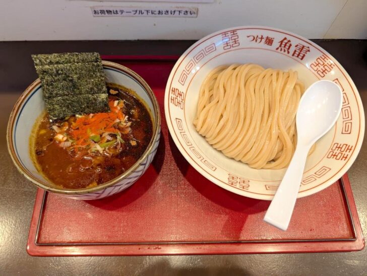 「つけ麺 魚雷 天神店」の魚雷つけ麺