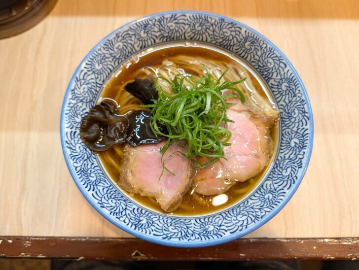 煮干あたふたの醤油そば