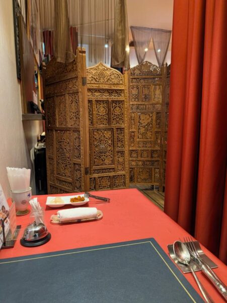 白山舎の店内の雰囲気