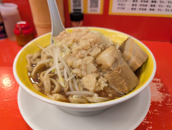 郎を食べ慣れている人からしたらやや少ないくらい