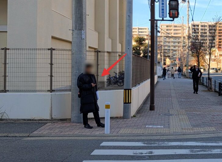 路上で待ち伏せするオープンハウス