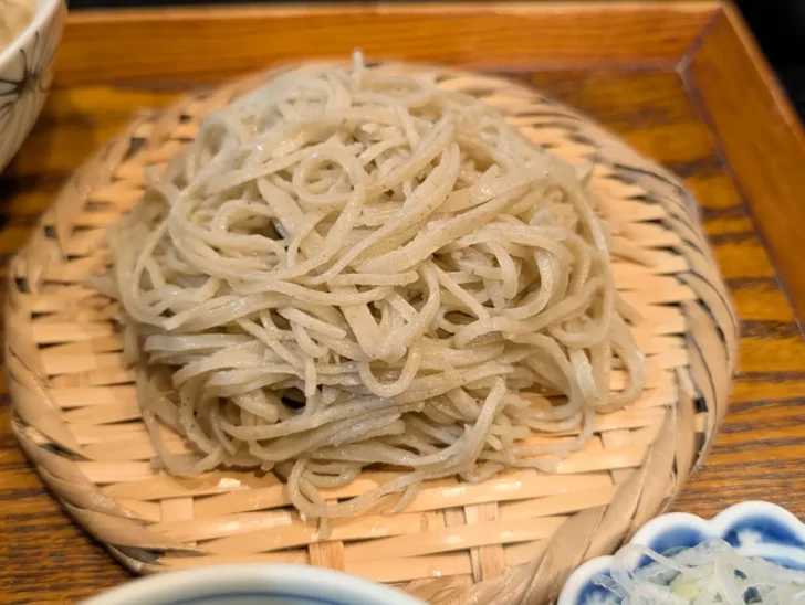 一の梅名物のおそば