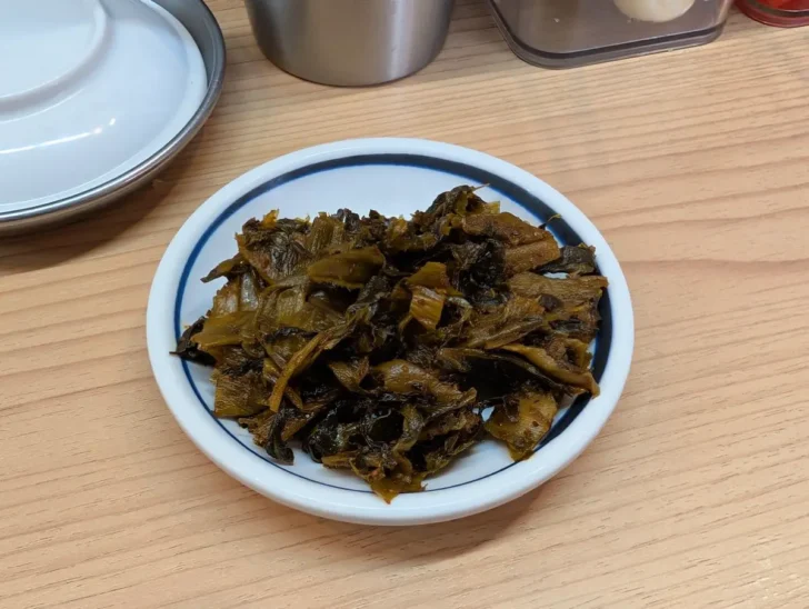 辛さ控えめ味しっかりめの辛子高菜