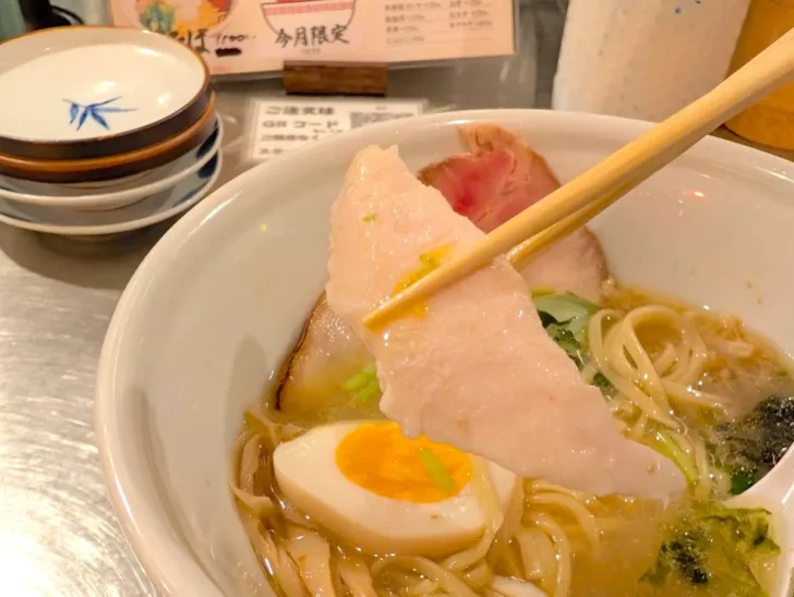 プリプリとした鶏チャーシュー