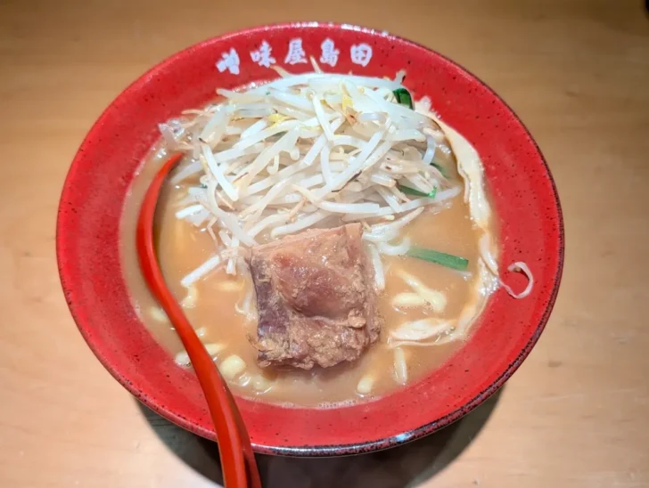 田島屋味噌 中洲川端の濃厚味噌ラーメン